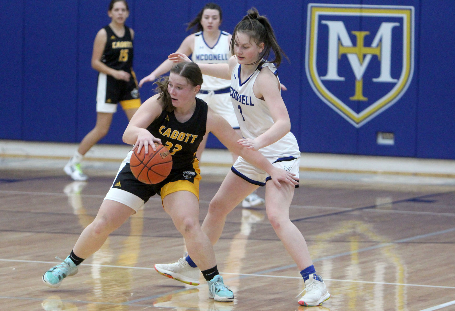 Cadott at McDonell girls basketball 1-11-22